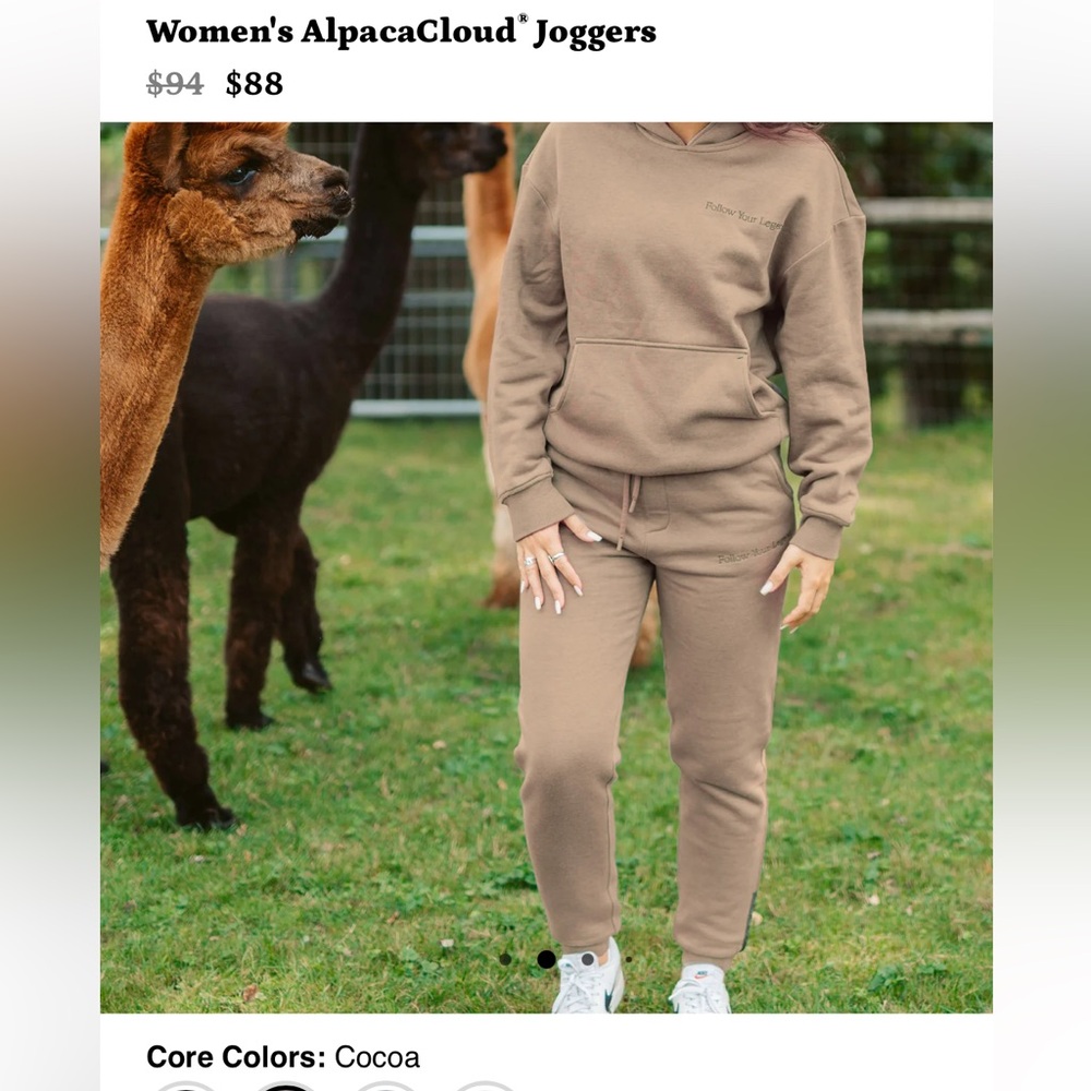 NWT Follow Your Legend Jogger Set L/XL